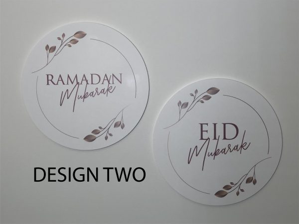 Ramadan and Eid Sign Set