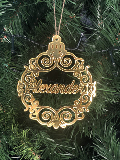 Vintage Frame Bauble