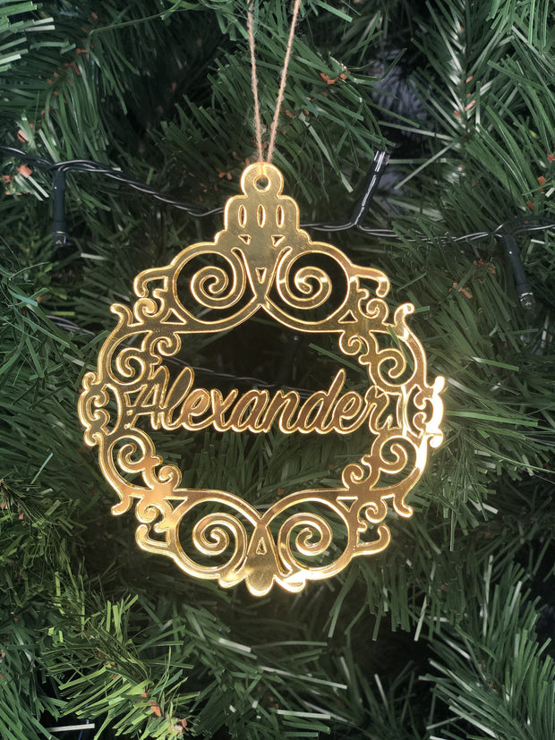 Vintage Frame Bauble