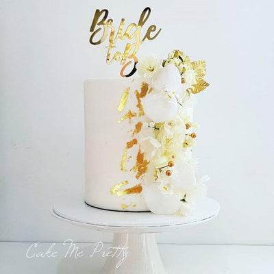Bride to Be Cake Topper