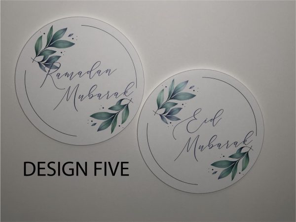 Ramadan and Eid Sign Set