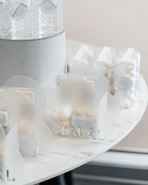 10x Cloud Shape Boxes with Acrylic Name