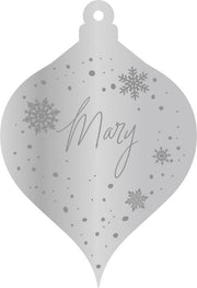 Pointy Snowfall Bauble