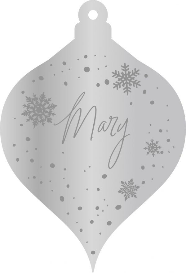 Pointy Snowfall Bauble