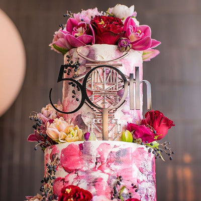 Number Cake Topper
