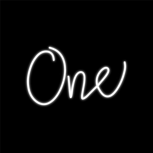 One