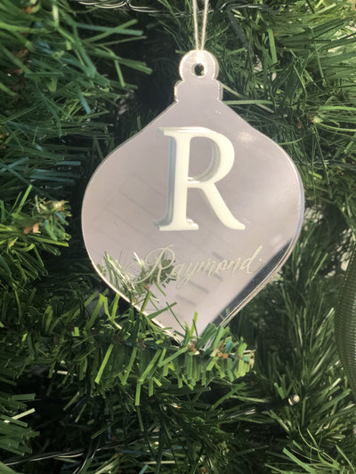 Initial Pointy Bauble