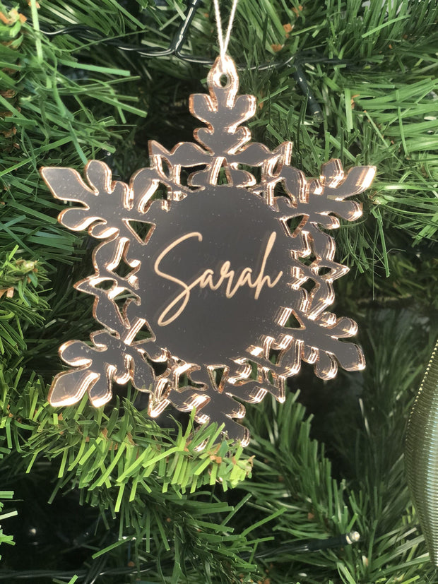 Snow Flake Bauble