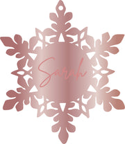 Snow Flake Bauble