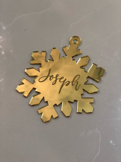 Snowflake Bauble (1)