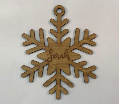 Snowflake Bauble (2)